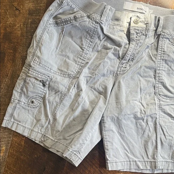 Sonoma Light Gray Cargo Pants - Picture 4 of 8